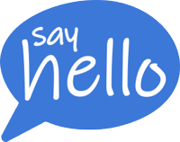 sag Hallo